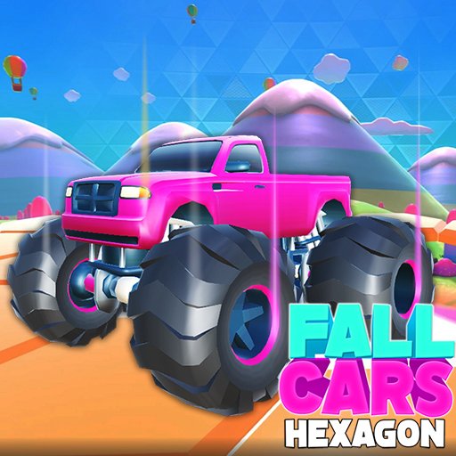 play Fall Cars : Hexagon game